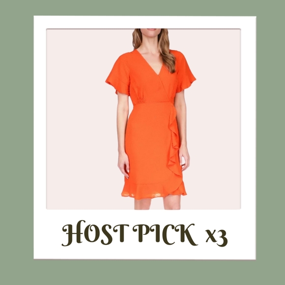 Michael Kors faux wrap mini dress - Picture 2 of 9